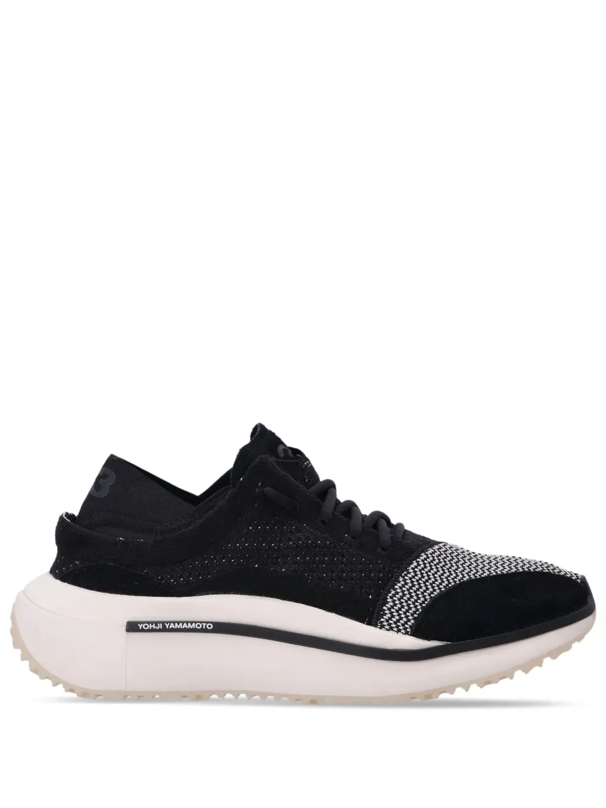 Y-3 Qisan ニット ローカットスニーカー - 画像1