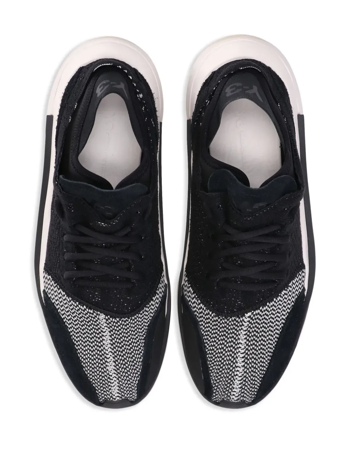 Y-3 Qisan ニット ローカットスニーカー - 画像4