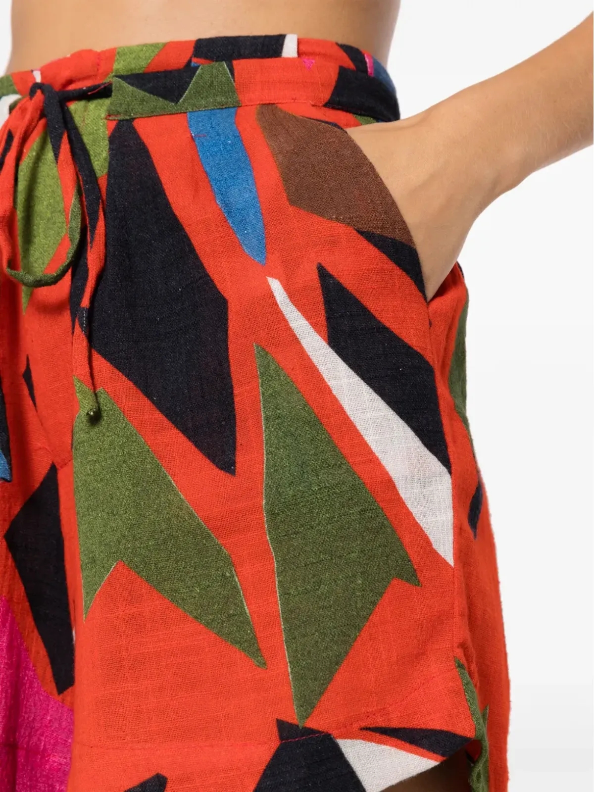 Osklen Abacaxi graphic-print shorts - Multicolour - 画像5