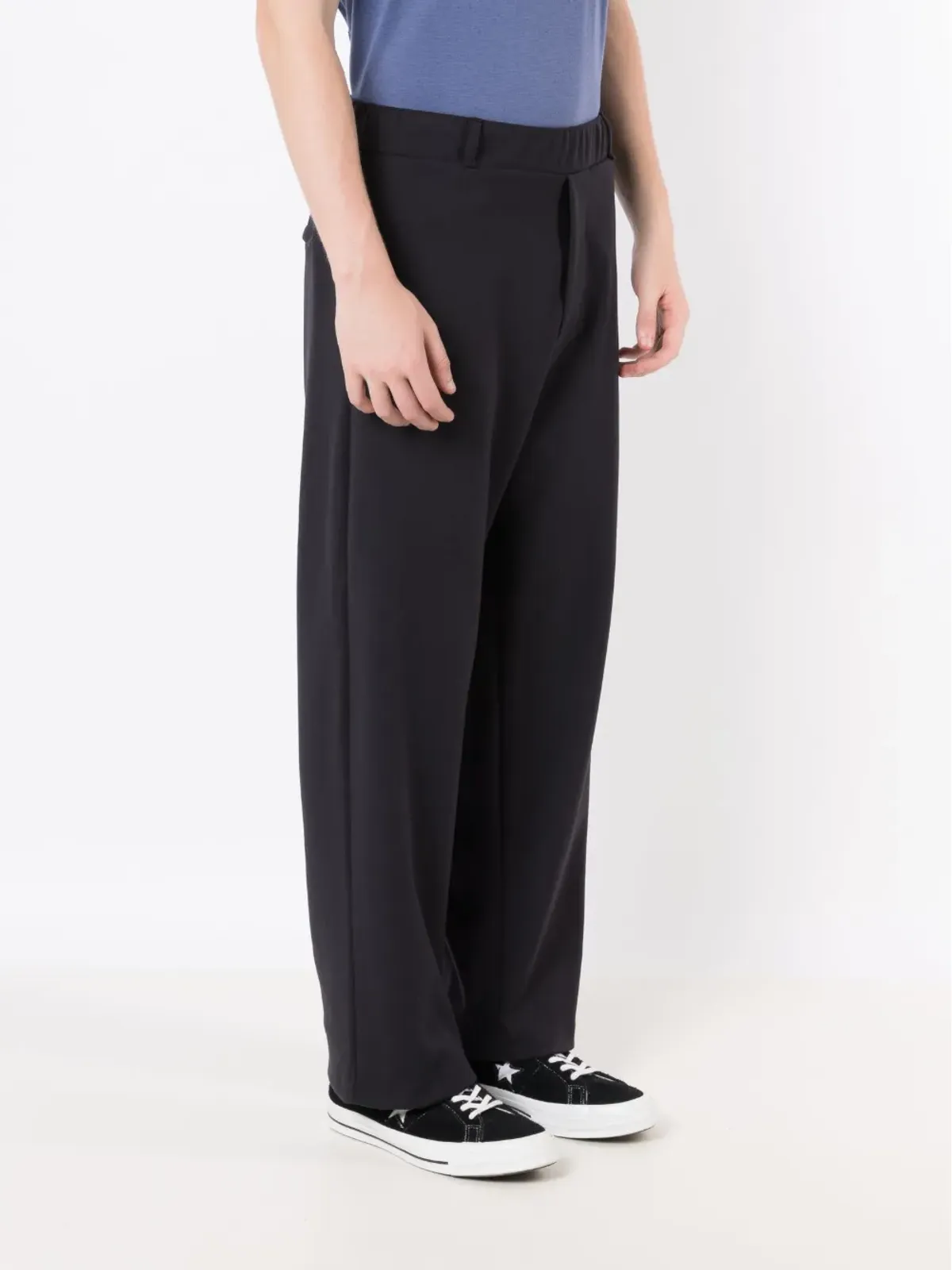 Osklen ファインリブストレートレッグパンツ - 画像3