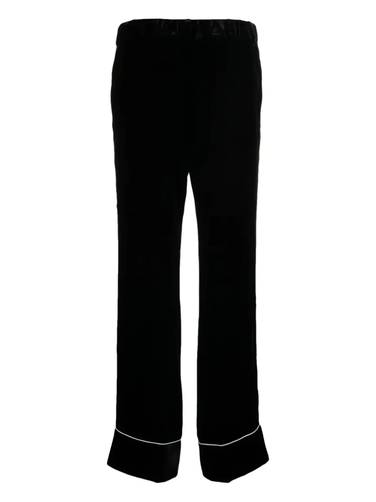 Nº21 パイプドリムパンツ - Black - 画像2