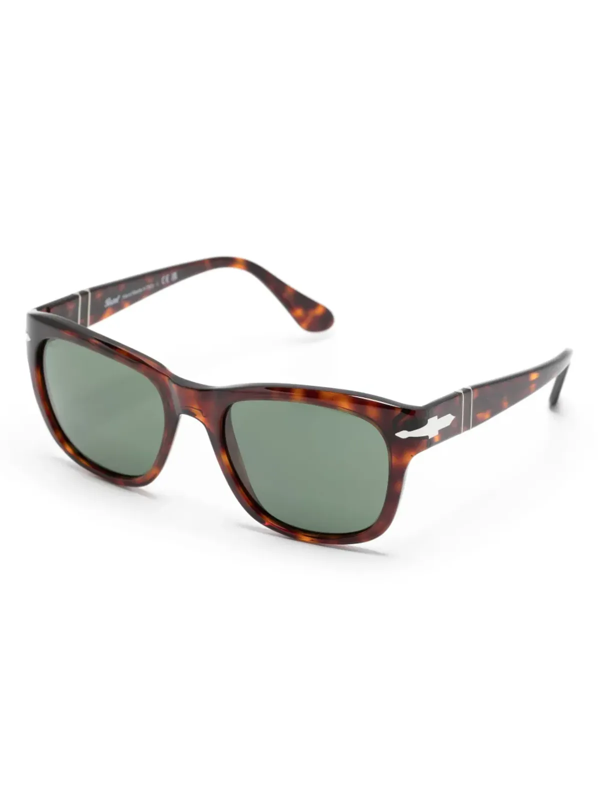 Persol PO3313S べっ甲風サングラス - ブラック - 画像2