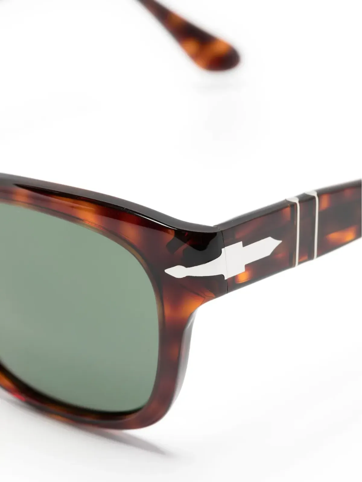 Persol PO3313S べっ甲風サングラス - ブラック - 画像3