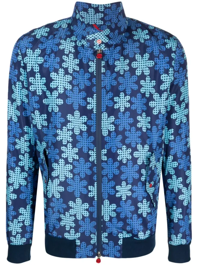 Kiton Kiton グラフィックプリント ボンバー ジャケットの商品画像