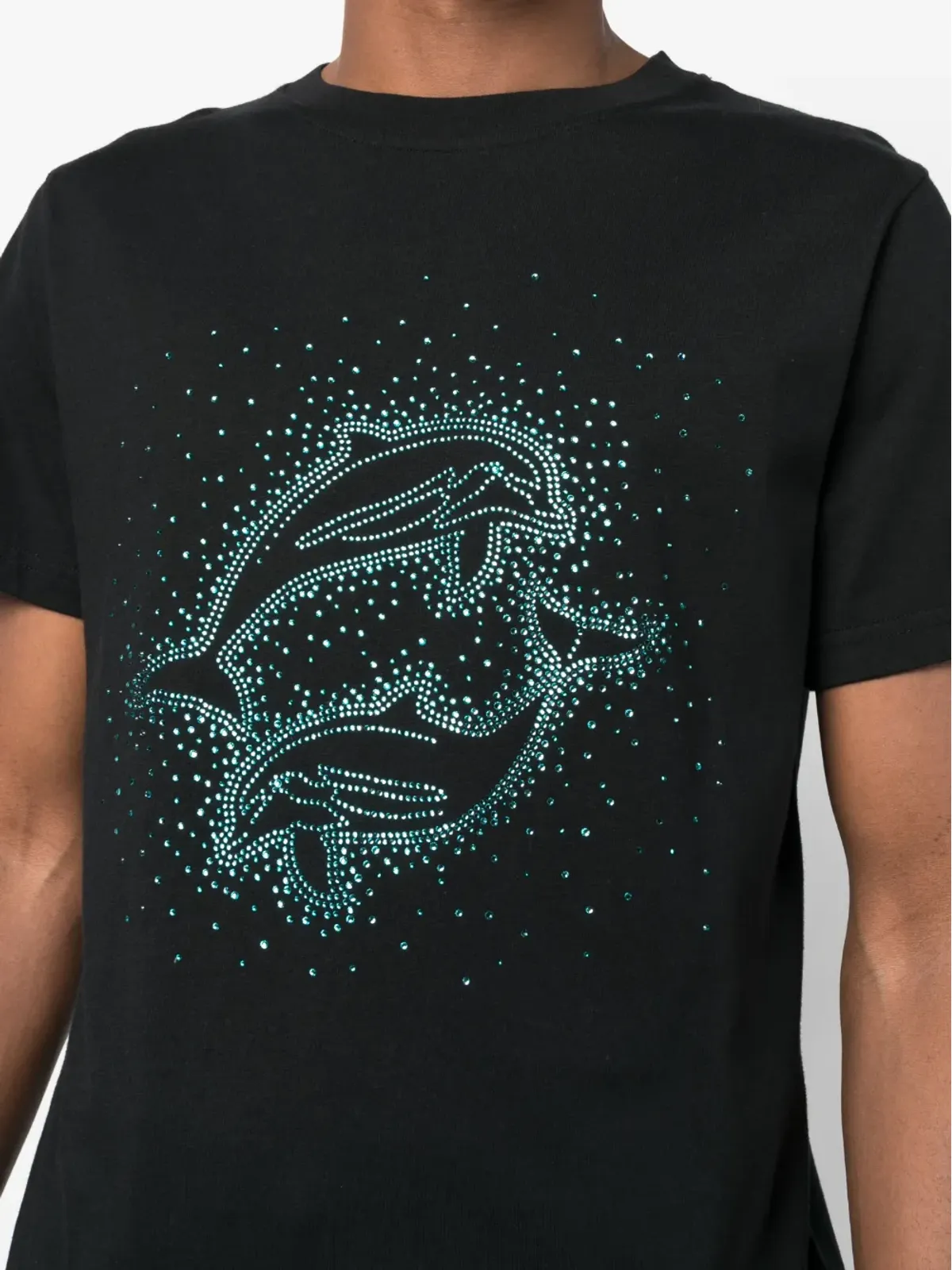 Botter ラインストーン装飾ドルフィンTシャツ - 画像5