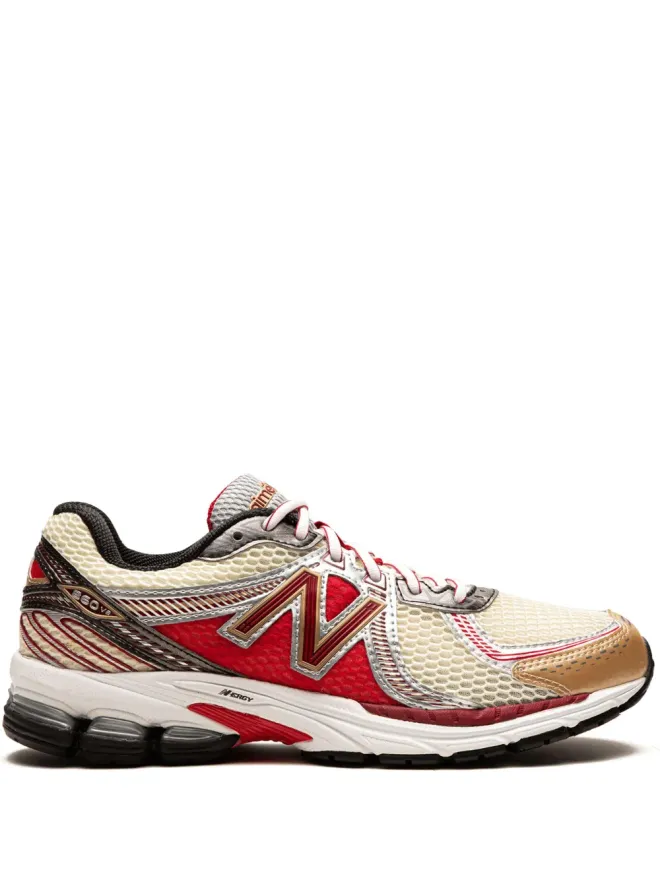New Balance New Balance Aimé Leon Dore 860v2 レッド スニーカーの商品画像
