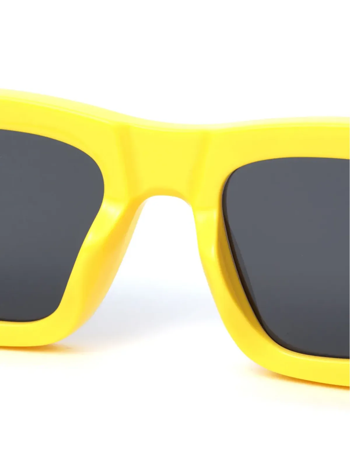 Off-White Eyewear オースティン オーバルフレーム サングラス - イエロー - 画像4