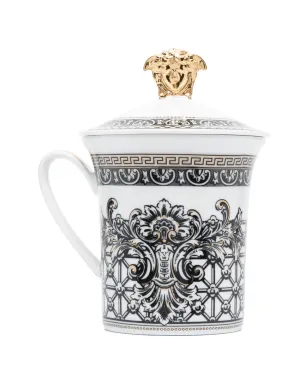 Versace x Rosenthal Marqueterie porcelain mug - White - サムネイル2