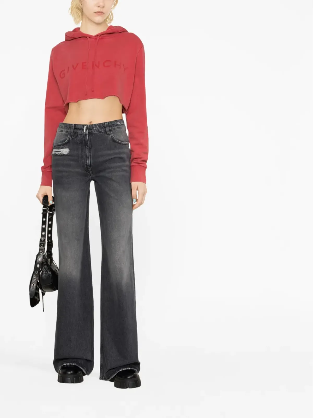 Givenchy ミッドライズフレアジーンズ - 画像2
