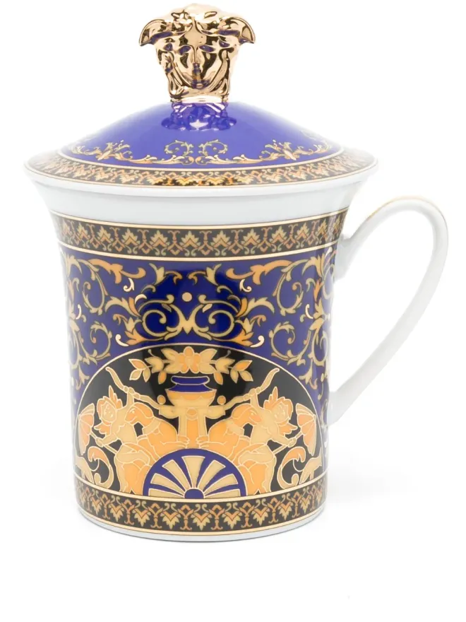 VERSACE Versace x Rosenthal メデューサ マグカップ ブルーの商品画像