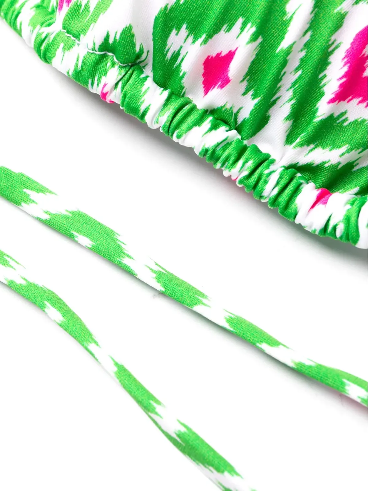 MC2 Saint Barth Leah Geometric-Print ビキニトップ - 画像3