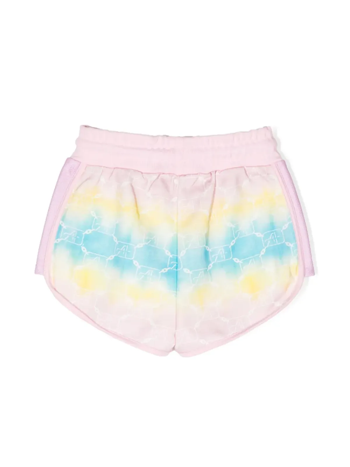 Alberta Ferretti Kids タイダイ柄コットンショーツ - 画像2