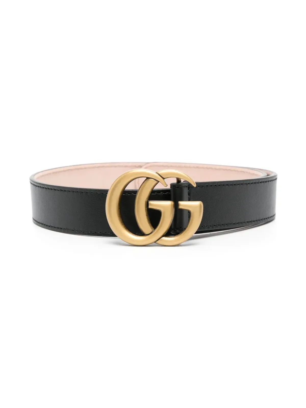 Gucci Kids GGロゴバックル レザーベルト - 画像1