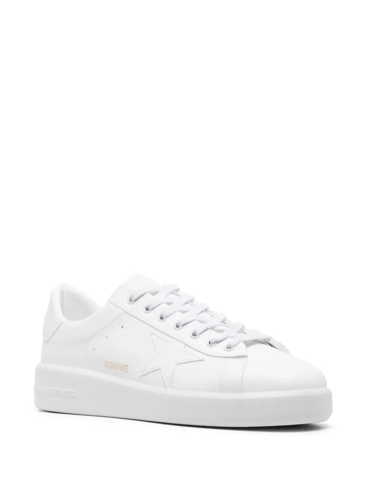 Golden Goose Purestar フェイクレザー スニーカー - ホワイト - 画像2