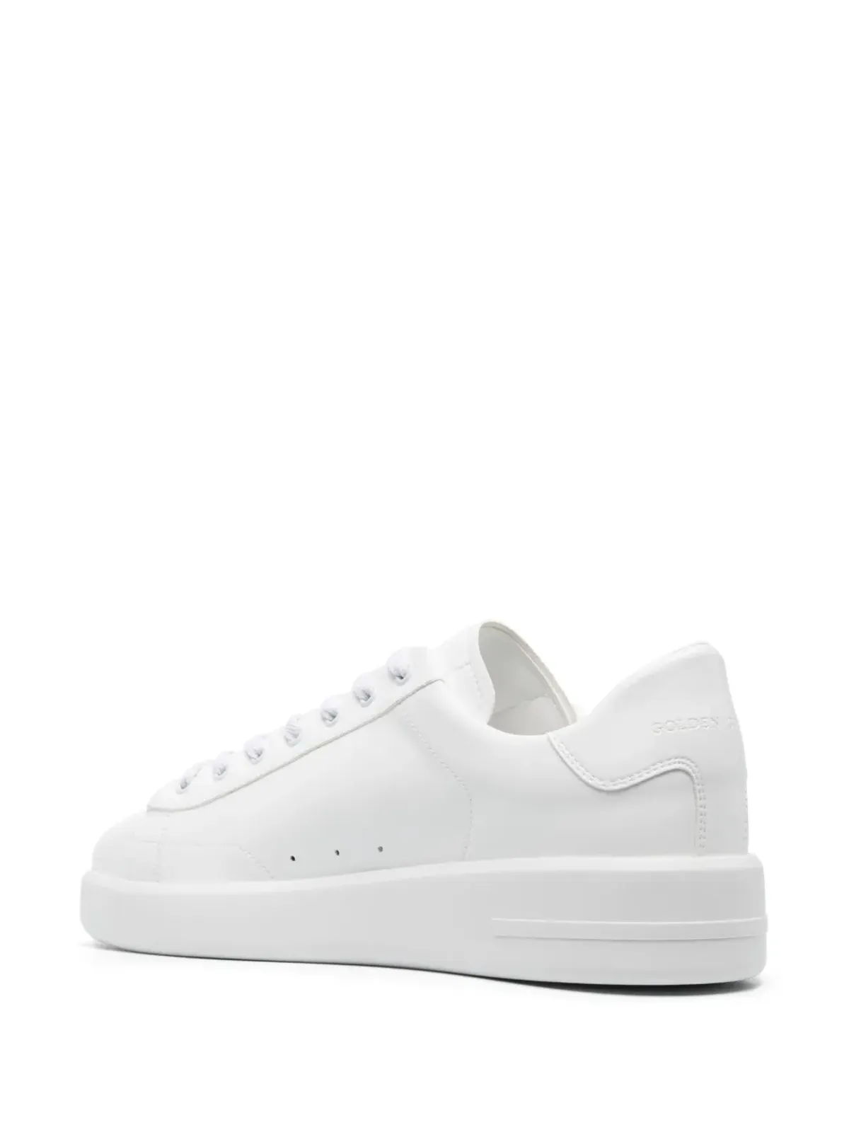 Golden Goose Purestar フェイクレザー スニーカー - ホワイト - 画像3