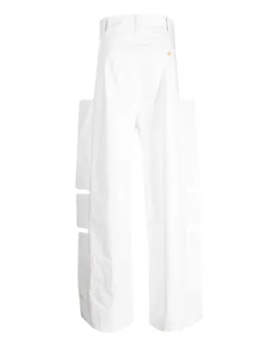 Walter Van Beirendonck Wings Wrestle ホワイトのワイドレッグパンツ - サムネイル2