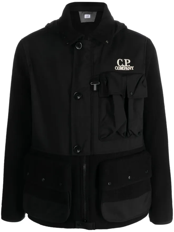C.P. Company C.P. Company ダッフル ミックス ゴーグル フード付きジャケットの商品画像