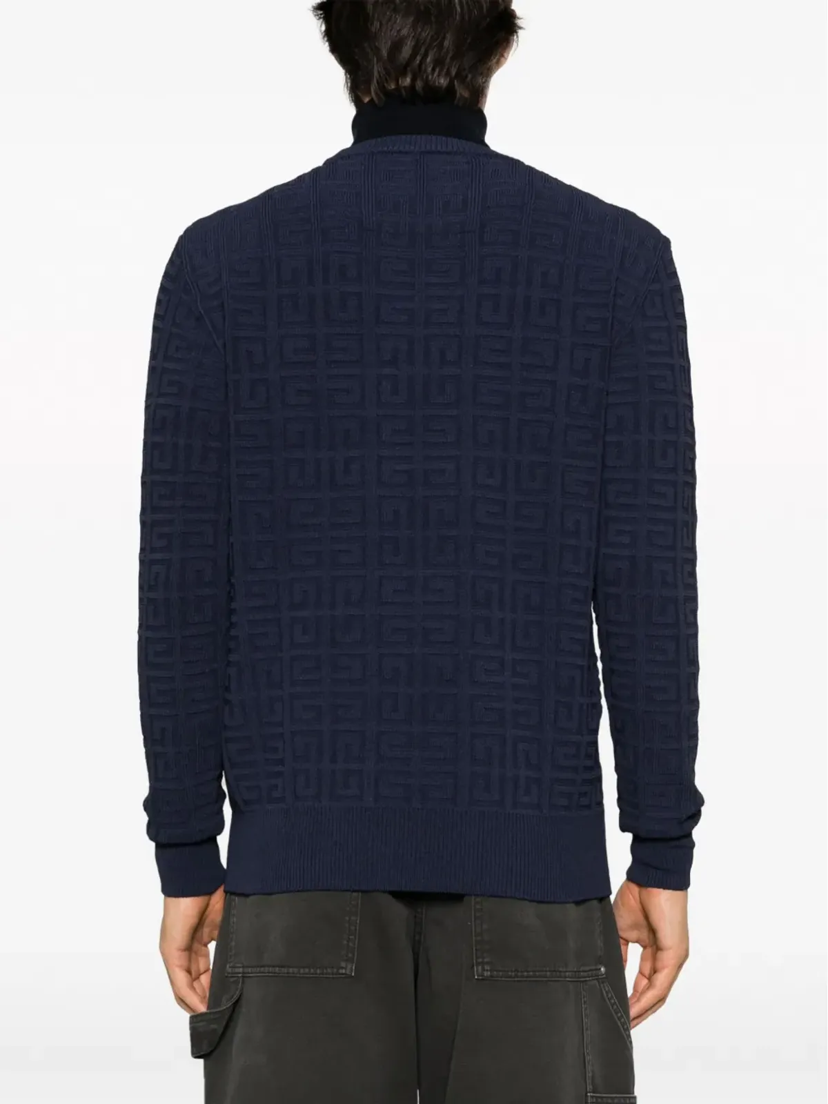 Givenchy 4Gパターンニットジャンパー ブルー - 画像4