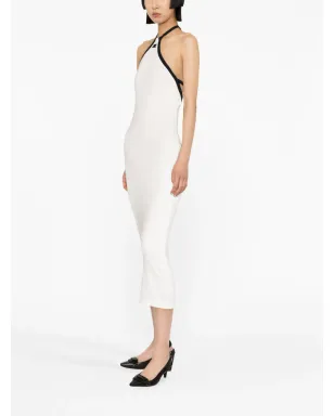 Courrèges コントラストトリム コットン ドレス - サムネイル4