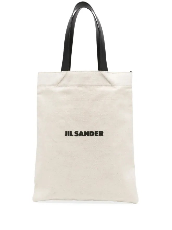 Jil Sander Jil Sander 大ロゴプリント トートバッグの商品画像