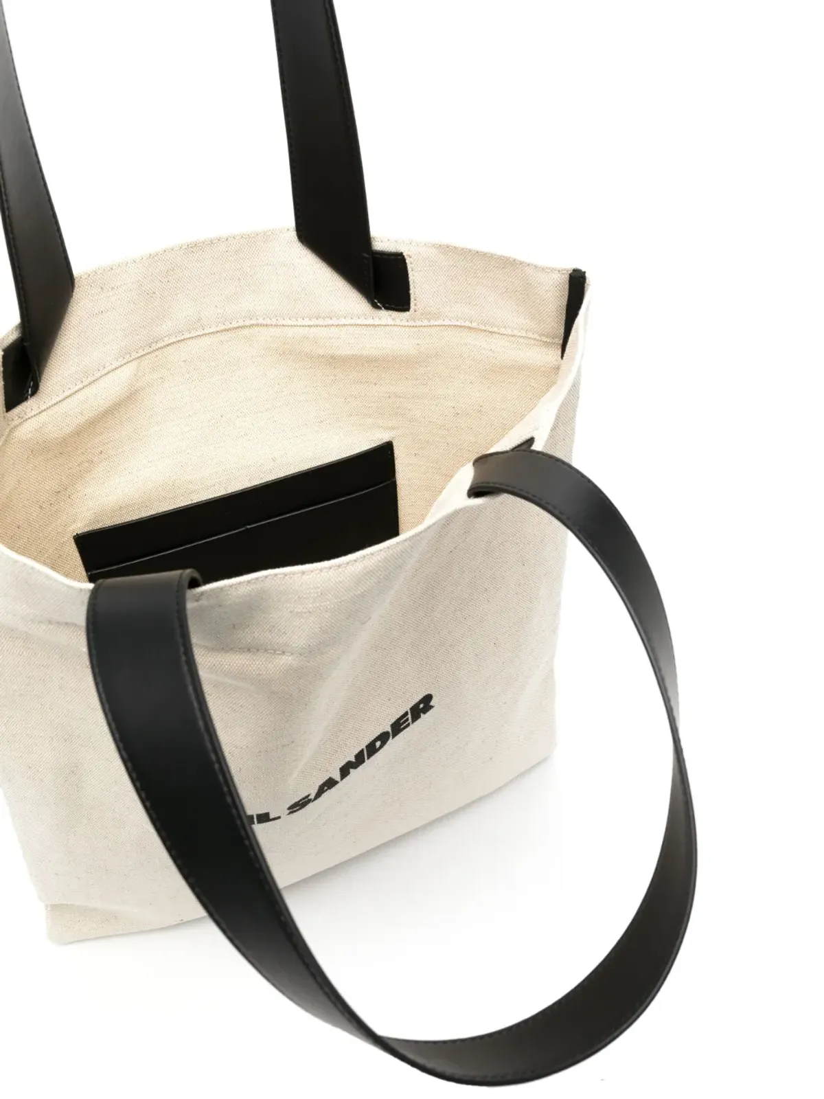 Jil Sander 大ロゴプリント トートバッグ - 画像5