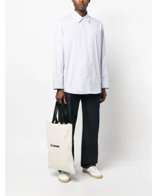 Jil Sander 大ロゴプリント トートバッグ - サムネイル2