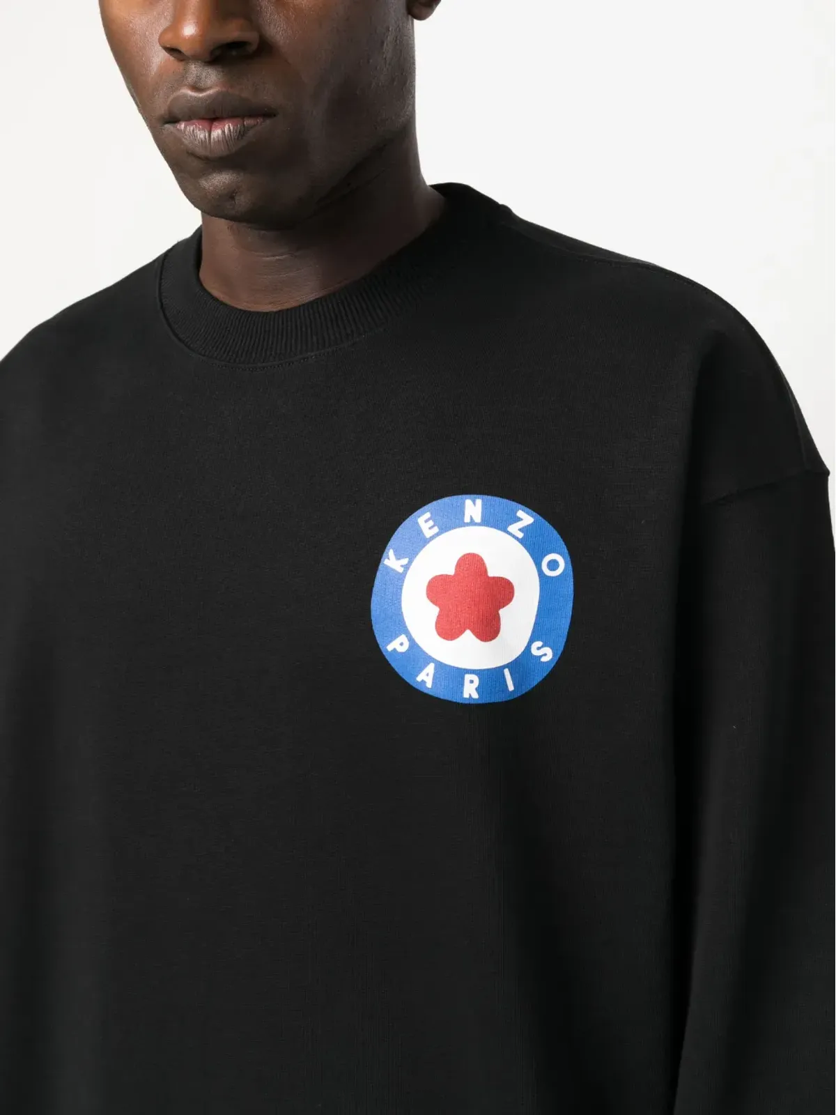 Kenzo ロゴプリント コットン スウェットシャツ - 画像5