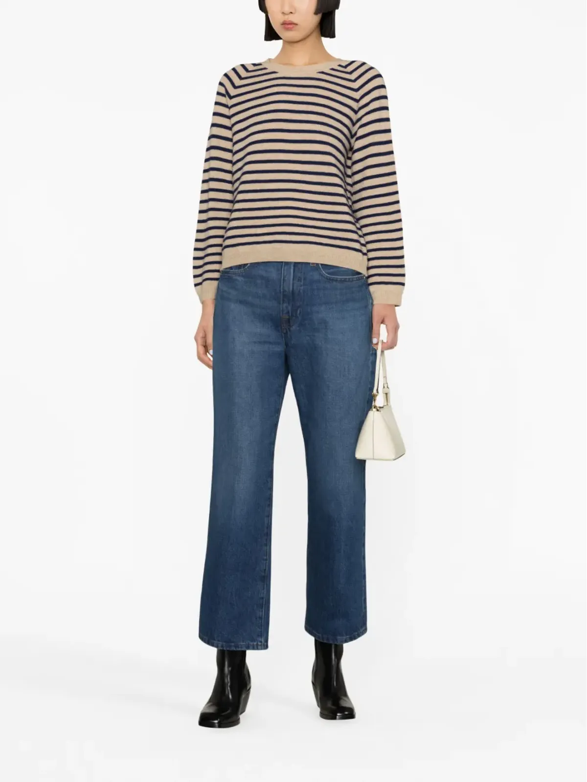 A.P.C. リラス ストライプ ウール ジャンパー - 画像2