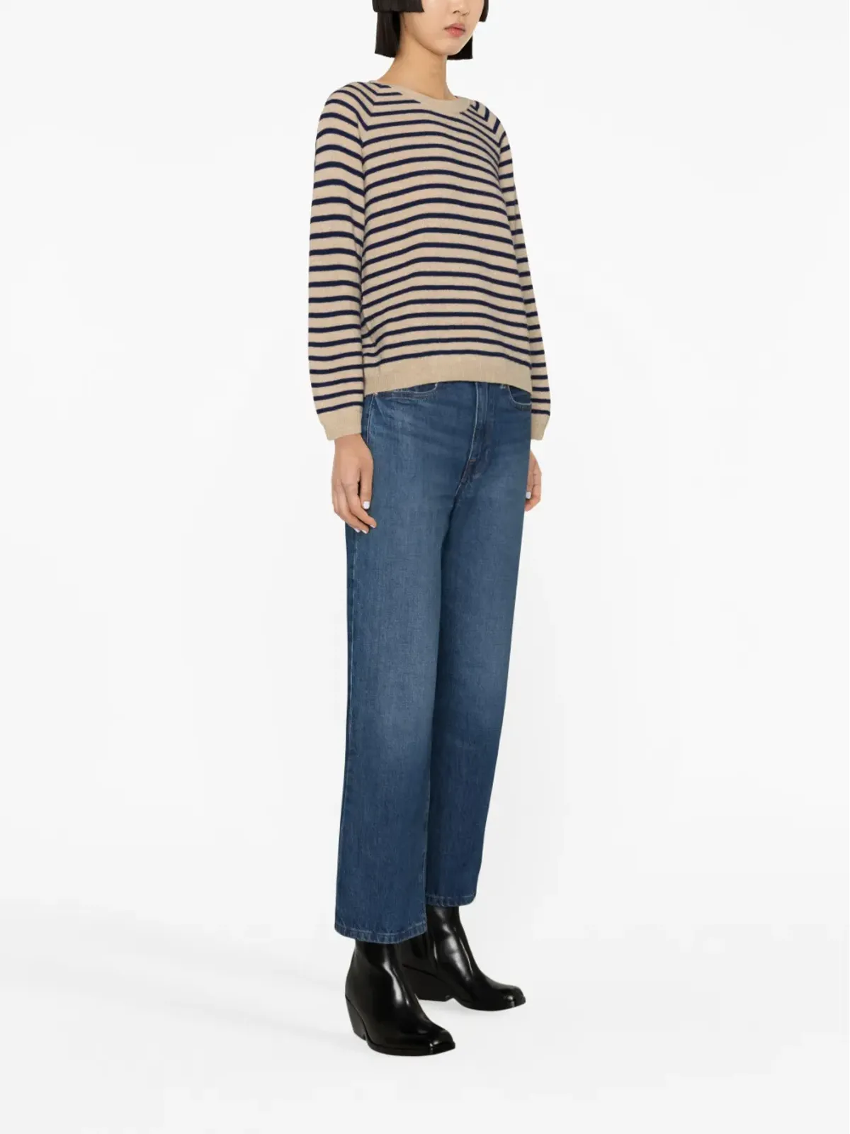 A.P.C. リラス ストライプ ウール ジャンパー - 画像3