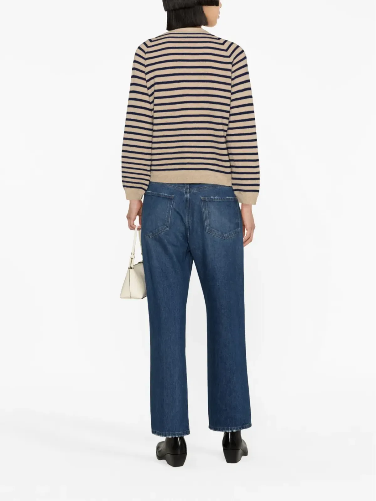 A.P.C. リラス ストライプ ウール ジャンパー - 画像4