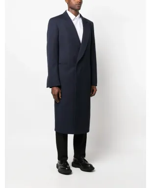 Alexander McQueen シングルブレストコート - ブルー - サムネイル3