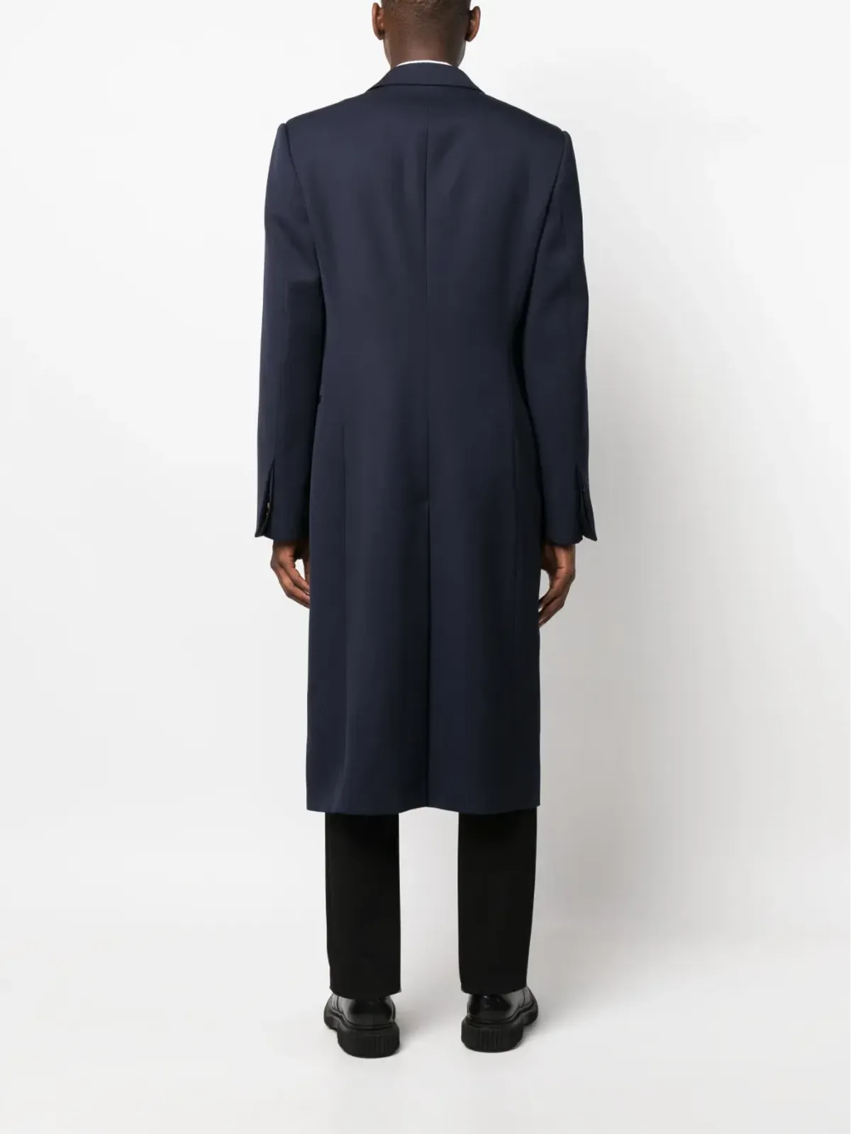 Alexander McQueen シングルブレストコート - ブルー - 画像4