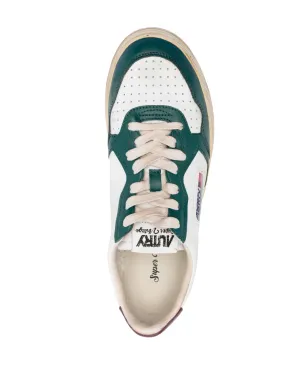 Autry メダリスト distressed-finish スニーカー - サムネイル4