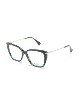 Max Mara Eyewear 猫目フレーム眼鏡（グリーン） - サムネイル2