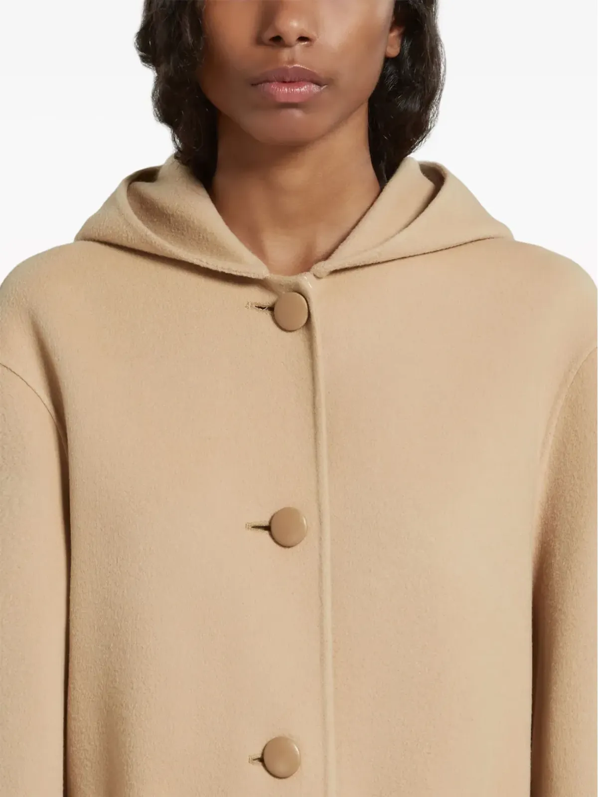 Marni ベルト付きフードコート - 画像5