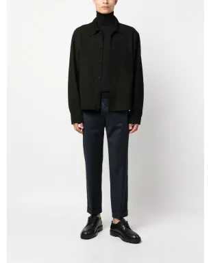 Balmain クロップドストレートパンツ - ブルー - サムネイル2