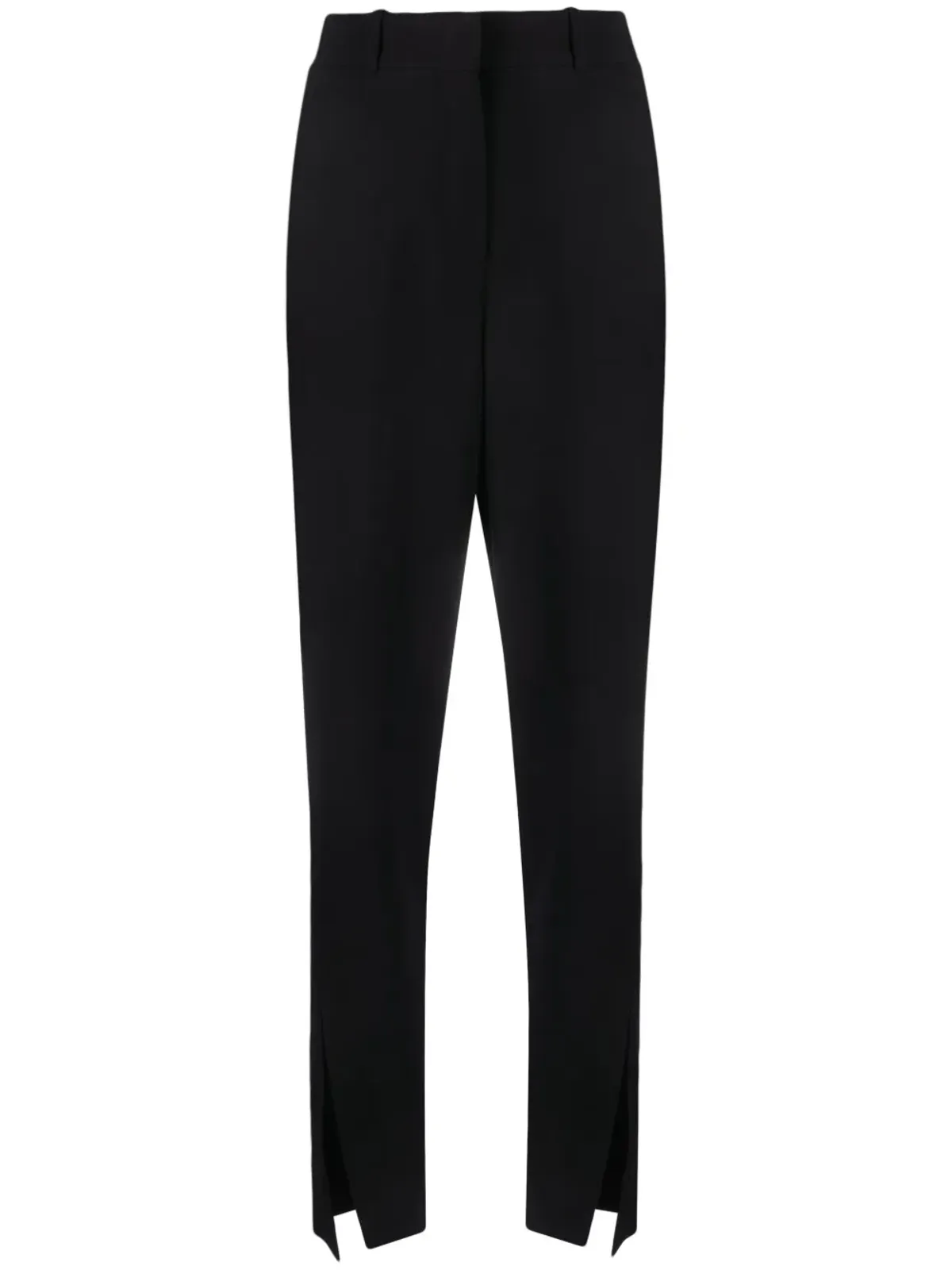 Balmain スプリットヘム バージンウール テーパードパンツ - 画像1
