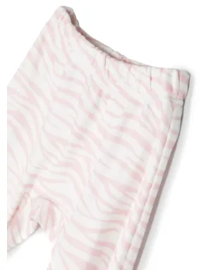 Chiara Ferragni Kids ゼブラ柄コットンパジャマセット - White - サムネイル3