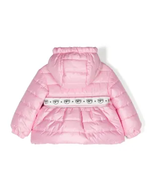 Chiara Ferragni Kids Eyelikeモチーフ入りパディッドフード付きジャケット - サムネイル2