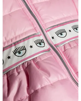 Chiara Ferragni Kids Eyelikeモチーフ入りパディッドフード付きジャケット - サムネイル3