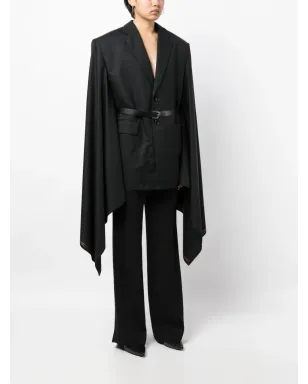 Junya Watanabe ケープブレザー ベルト付き - サムネイル3
