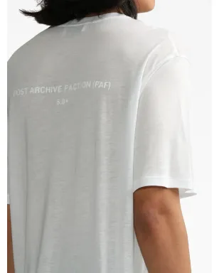Post Archive Faction ロゴプリント lyocell Tシャツ - サムネイル5