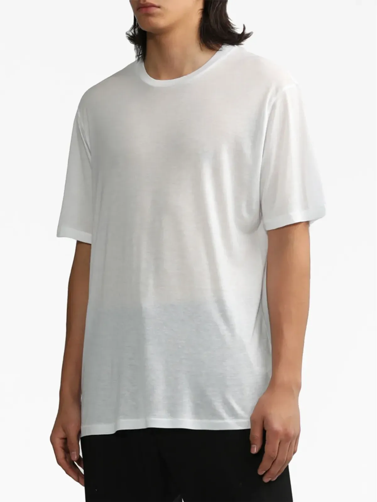 Post Archive Faction ロゴプリント lyocell Tシャツ - 画像3