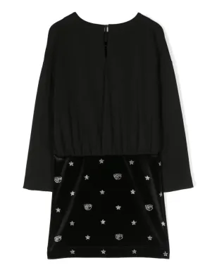 Chiara Ferragni Kids Eyelike ロゴプリント ドレス - サムネイル2