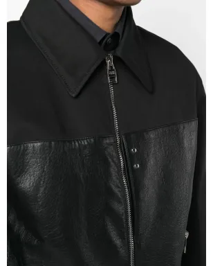 Alexander McQueen パネルドジップボンバージャケット - サムネイル5