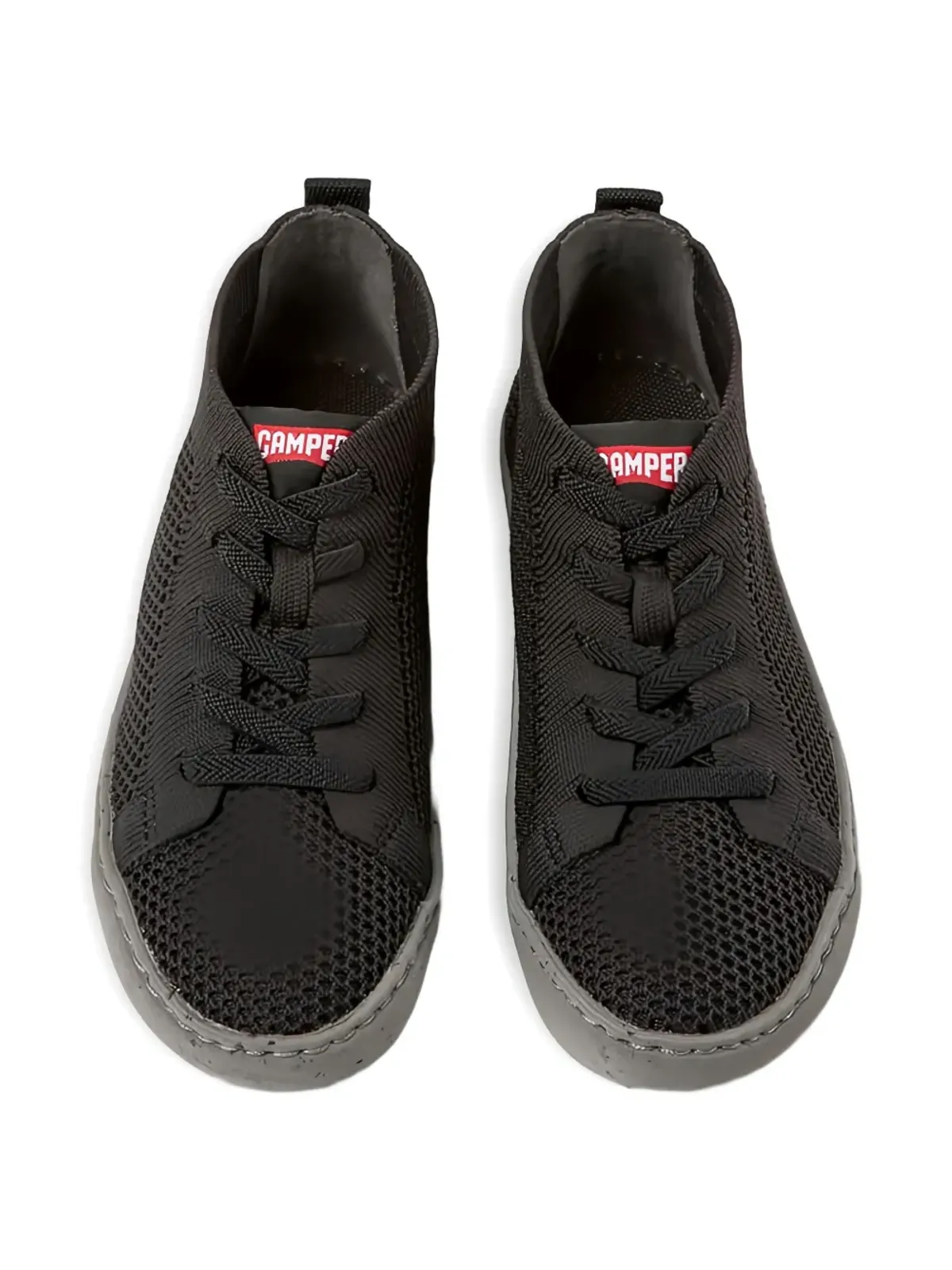 Camper Kids レースアップハイカットスニーカー - 画像4