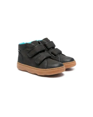 Camper Kids タッチストラップ付きリサイクルコットン スニーカー - グレー - サムネイル1