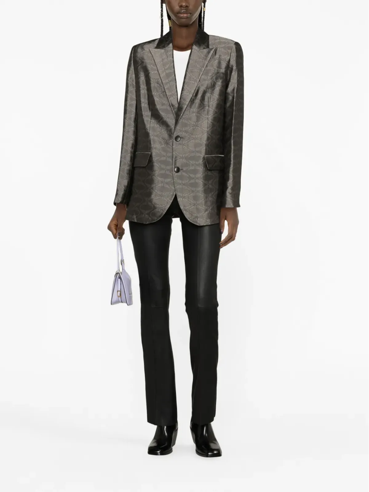 Zadig&Voltaire Vegy ジャカード ブレザー - シルバー - 画像2