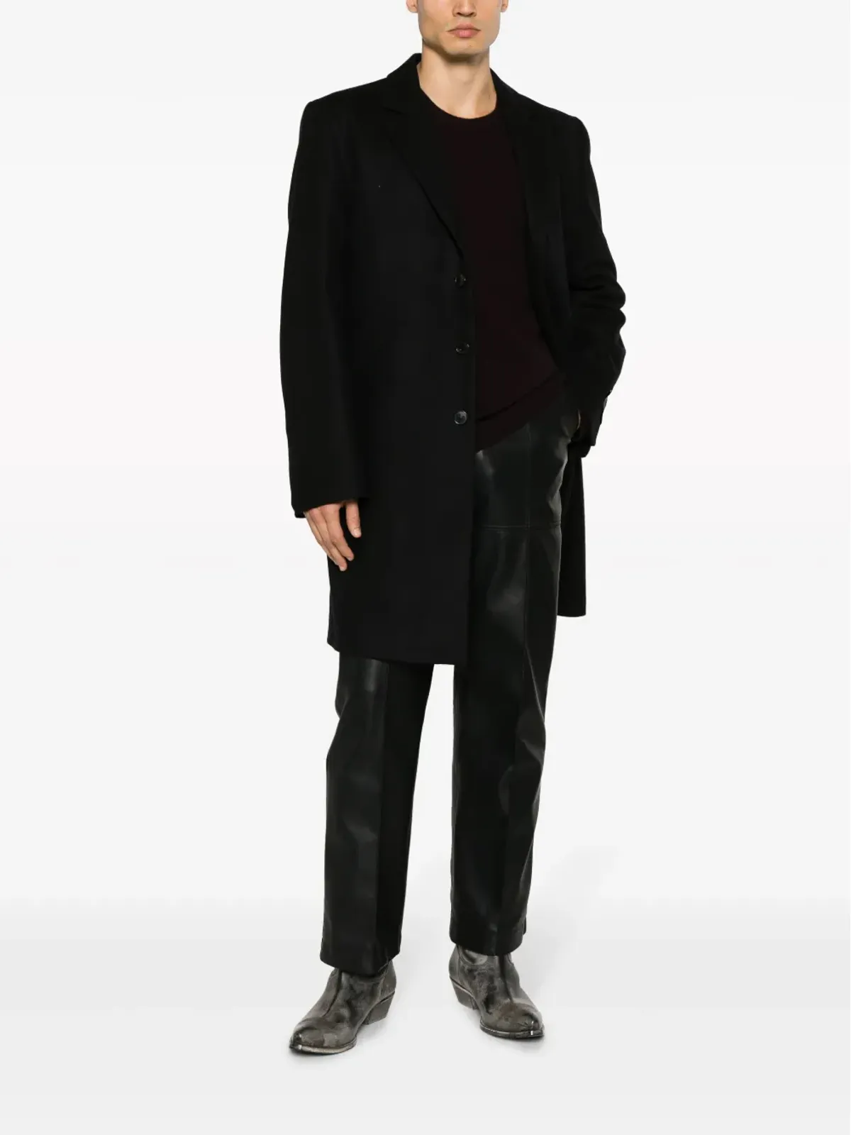 Zadig&Voltaire Marlyh ウール混紡コート - 画像2