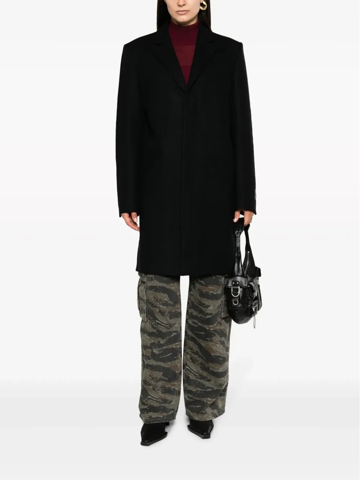 Zadig&Voltaire Marlyh ウール混紡コート - 画像3